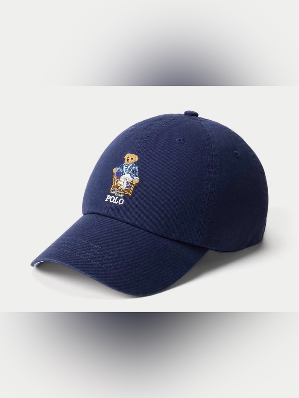 NWT• Polo Ralph Lauren Men’s Polo Bear Twill Ball Cap. “Newport Navy Bear”, OS